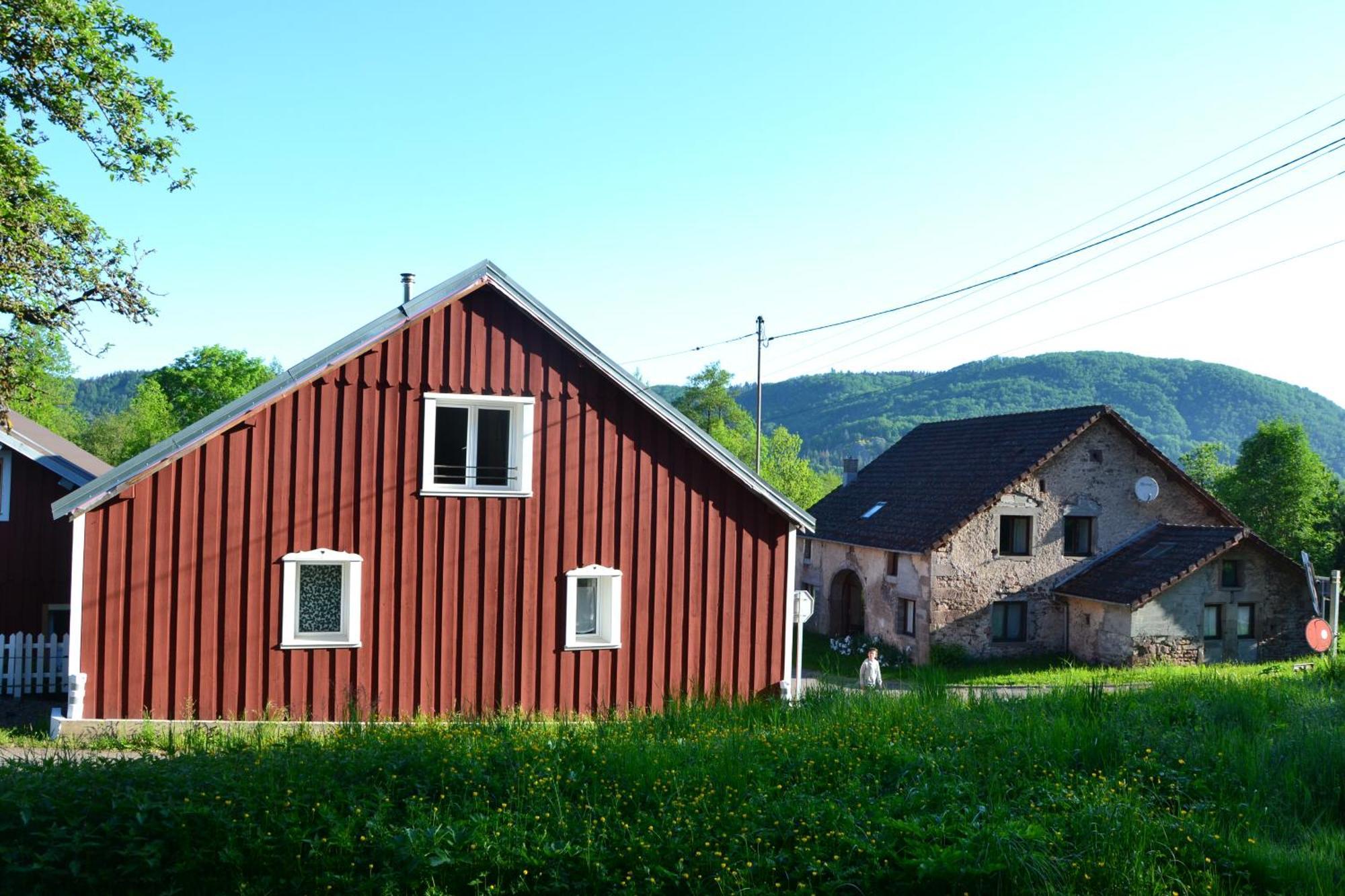 Chalet Des Aigrettes, Les 1000 Etangs La Voivre  Zewnętrze zdjęcie